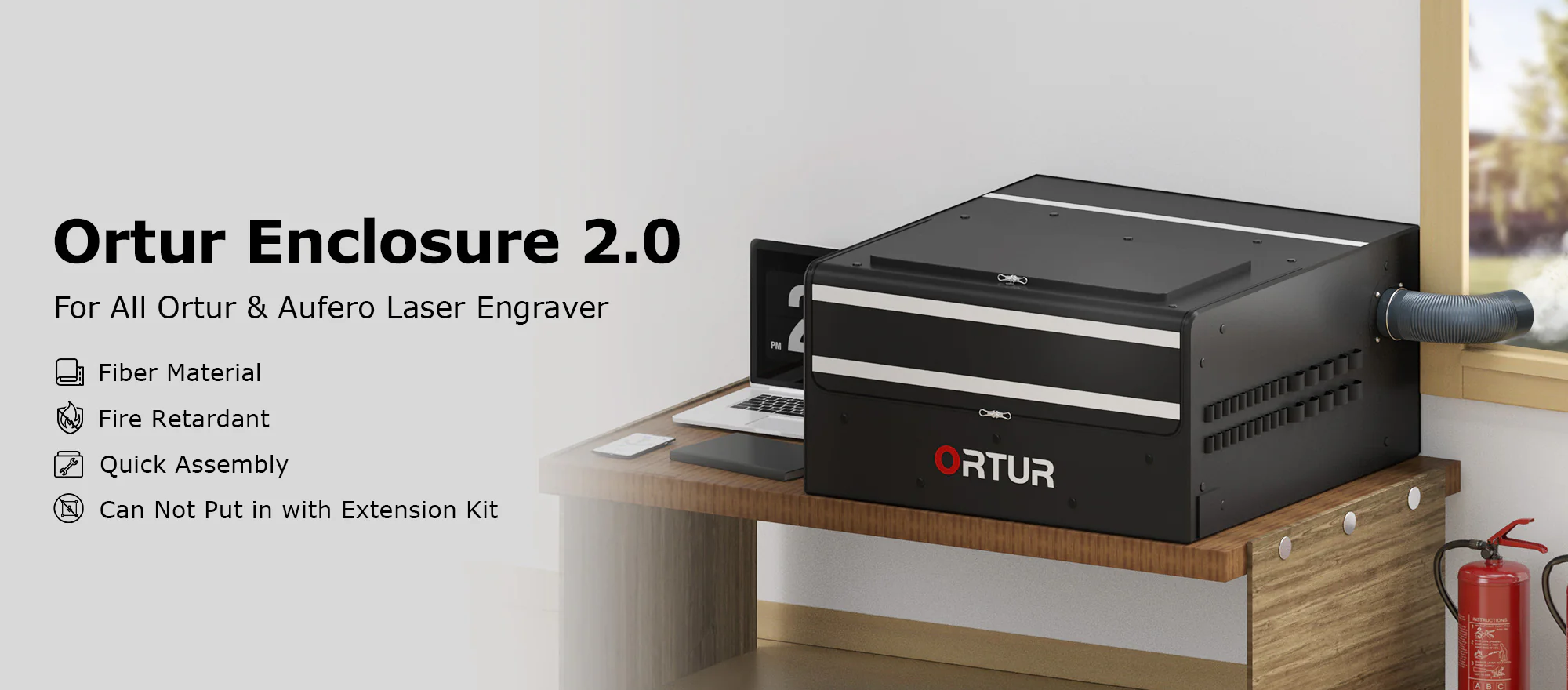 Ortur Laser Engraver Enclosure banner