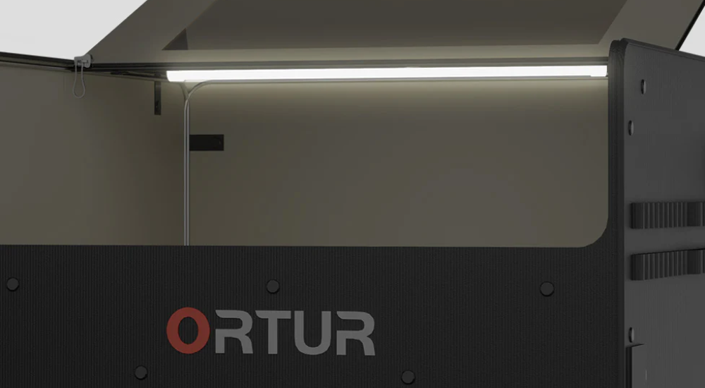 Ortur Laser Engraver Enclosure lightning device
