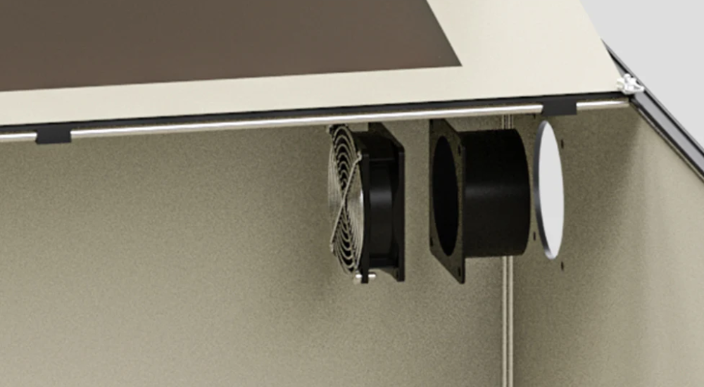 Ortur Laser Engraver Enclosure smoke exhaust device