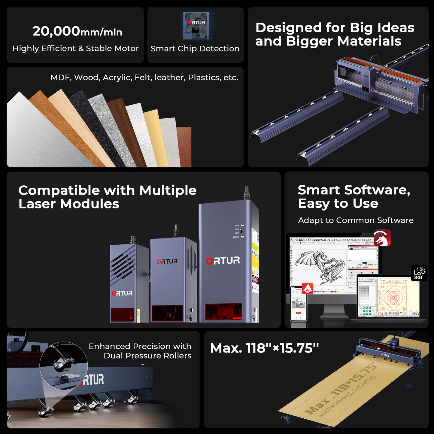 Ortur F10 laser engraving machine product image 1