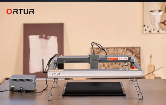 Ortur laser engraving machine teaching