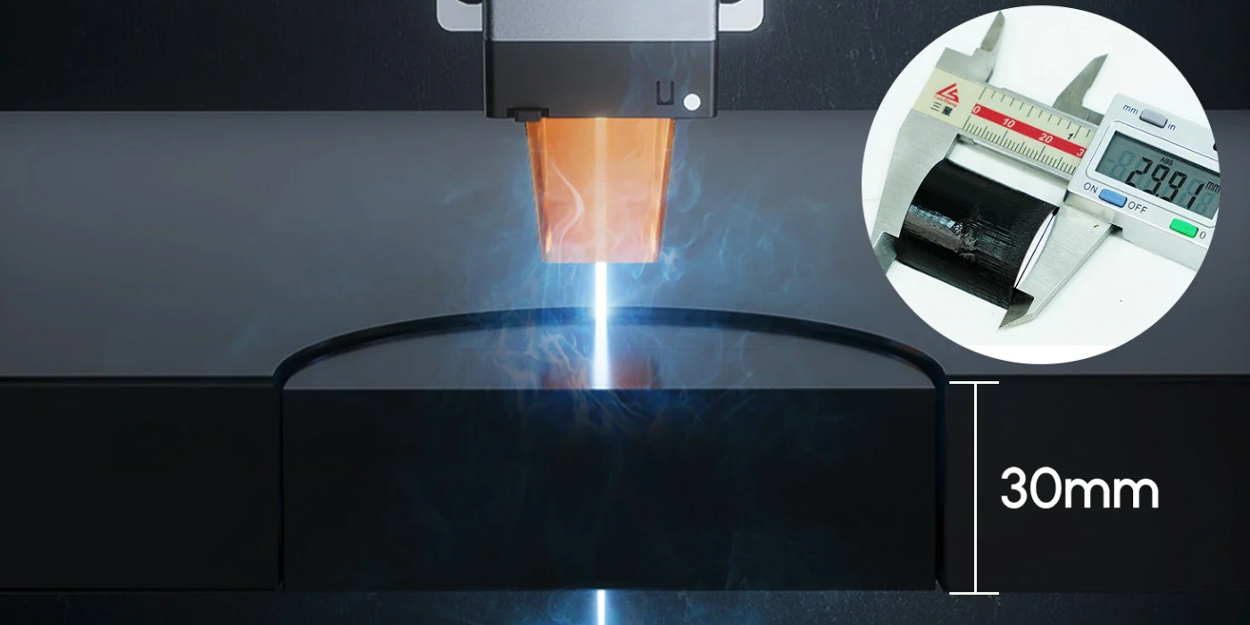 10w acrylic sheet maximum cutting thickness 30mm
