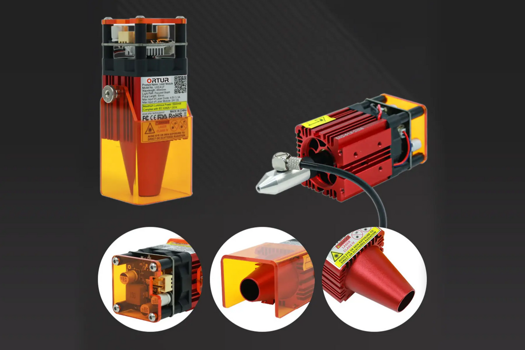 Ortur 5W Long-Focus Diode Laser Module LU2-4 LF