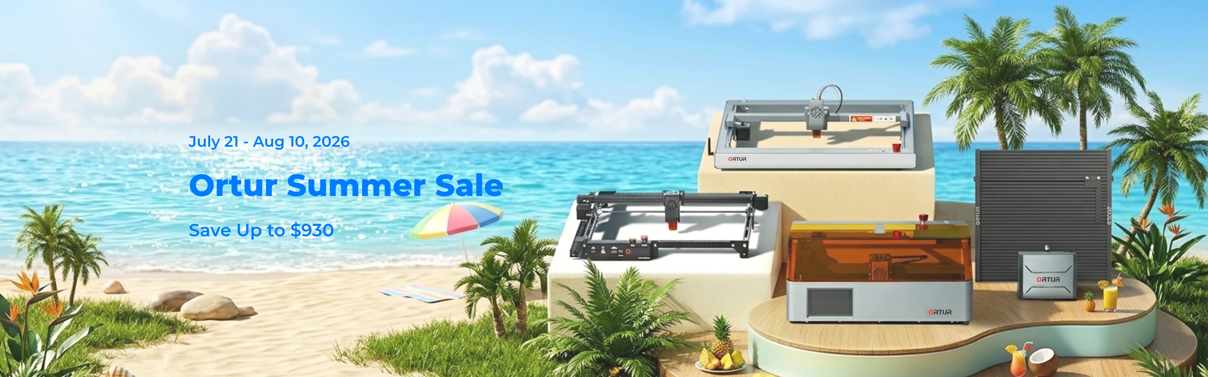Ortur Summer Sale: Save Up to $930