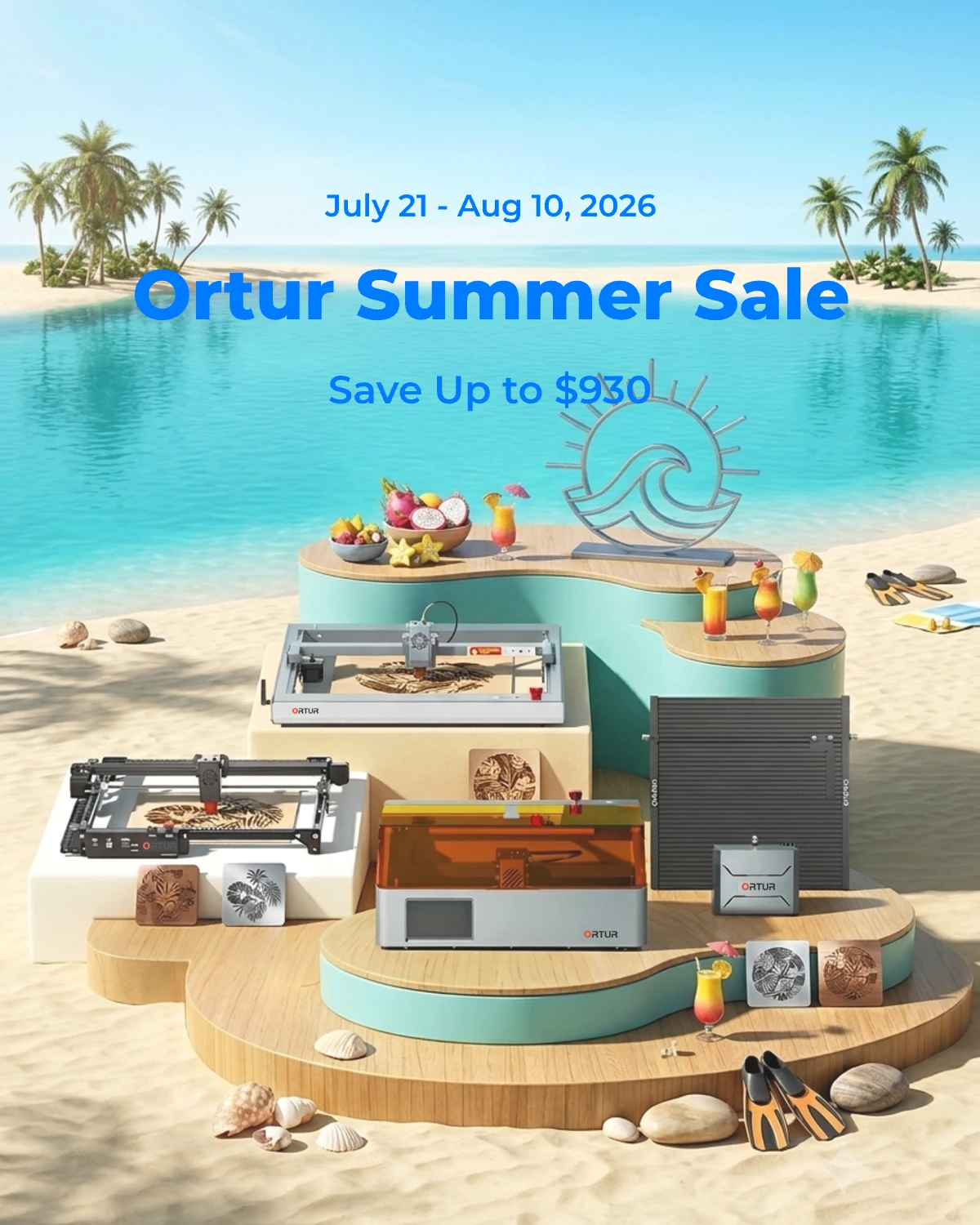 Ortur Summer Sale: Save Up to $930
