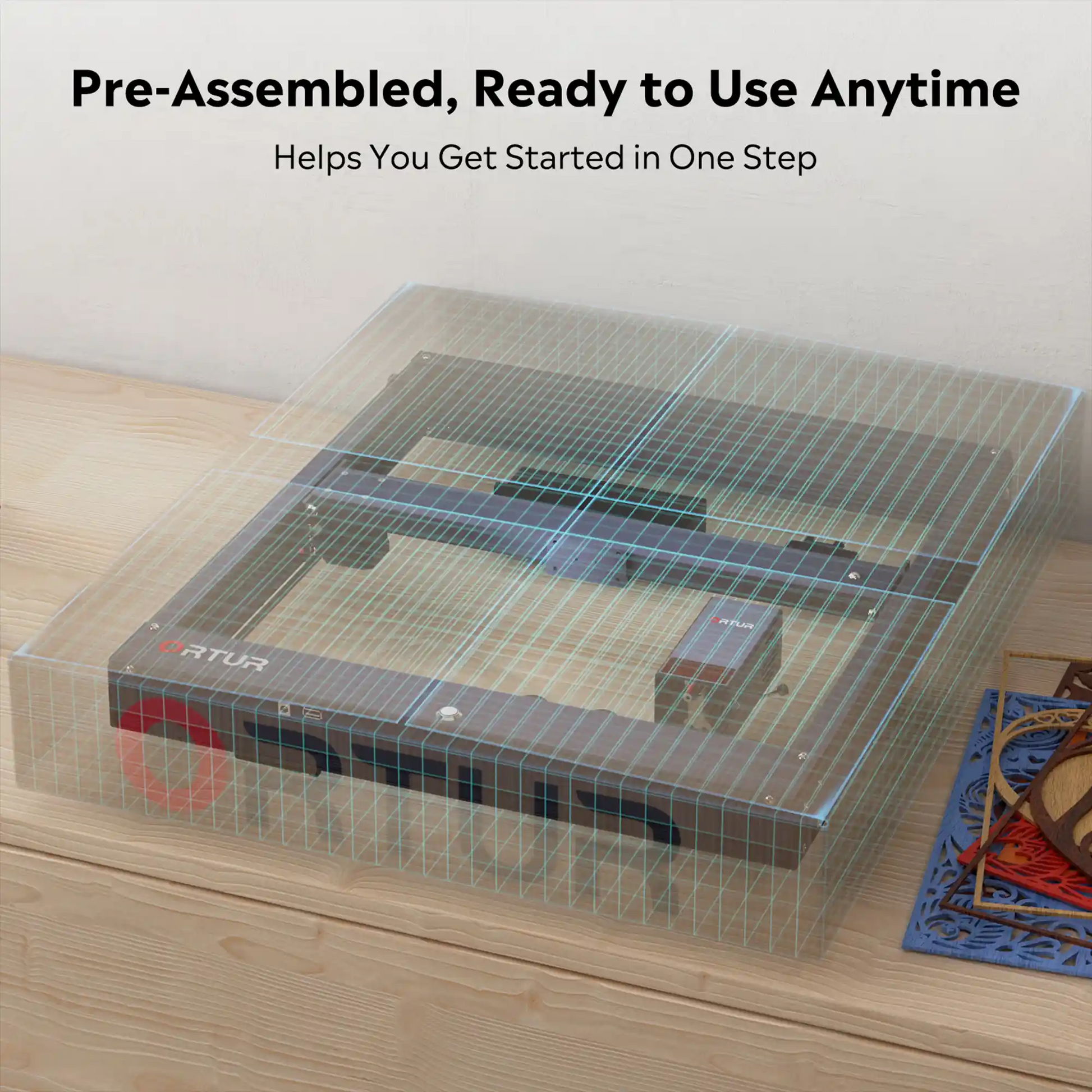 ortur h10 laser engraving machine product image 1