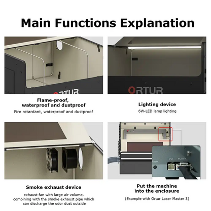 Ortur laser engraver enclosure product image 2