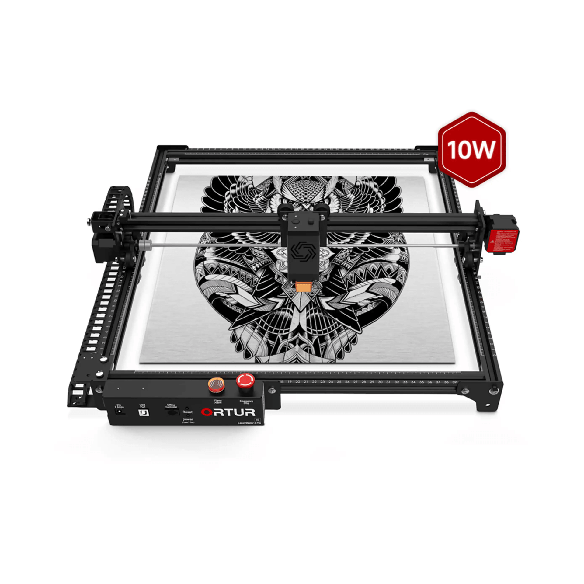 Ortur Laser Master 2 Pro S2 Laser Engraver & Cutter 1.6W/5.5W/10W