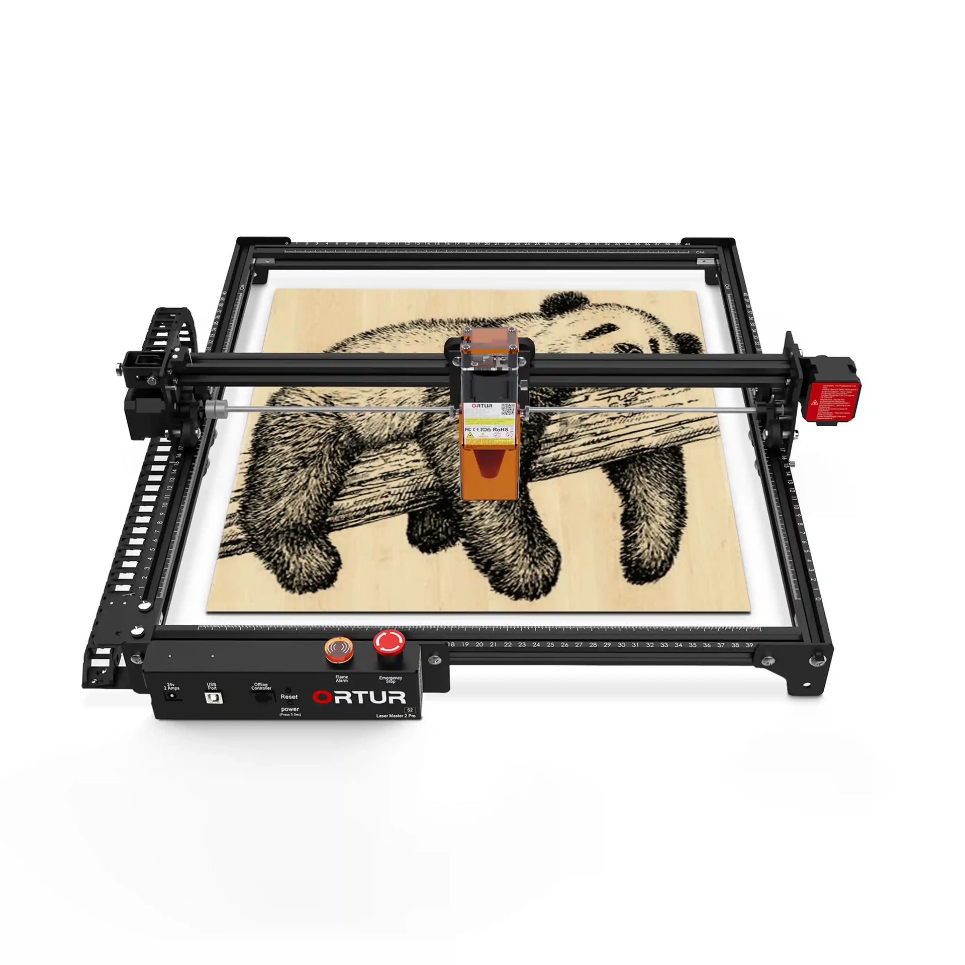 ORTUR OLM2-Pro-S2-SF レーザー彫刻機 Ortur Laser Master 2 Pro S2 Laser Engraver & Cutter 1.6W/5.5W/10W