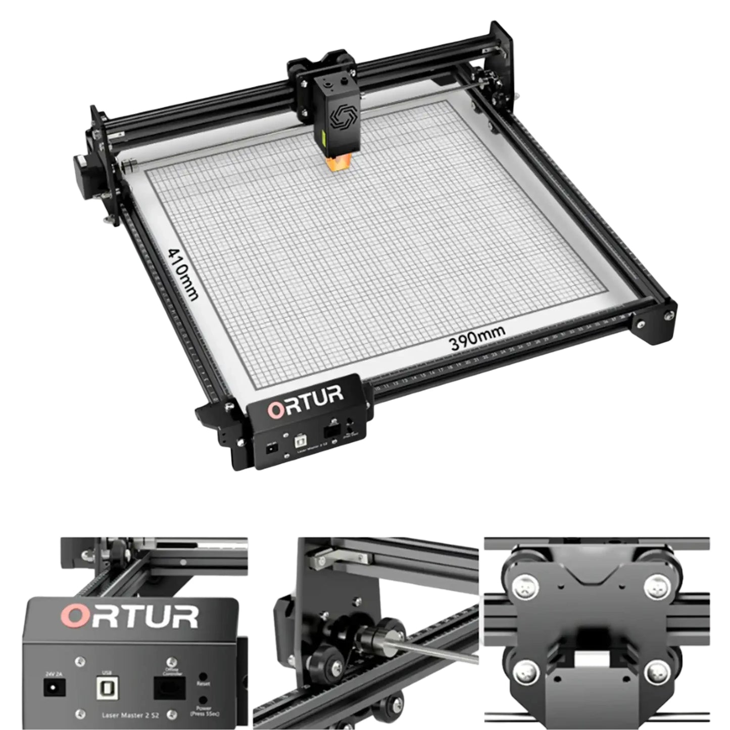 Ortur Laser Master 2 (LM2 S2) Laser Engraving & Cutting Machine