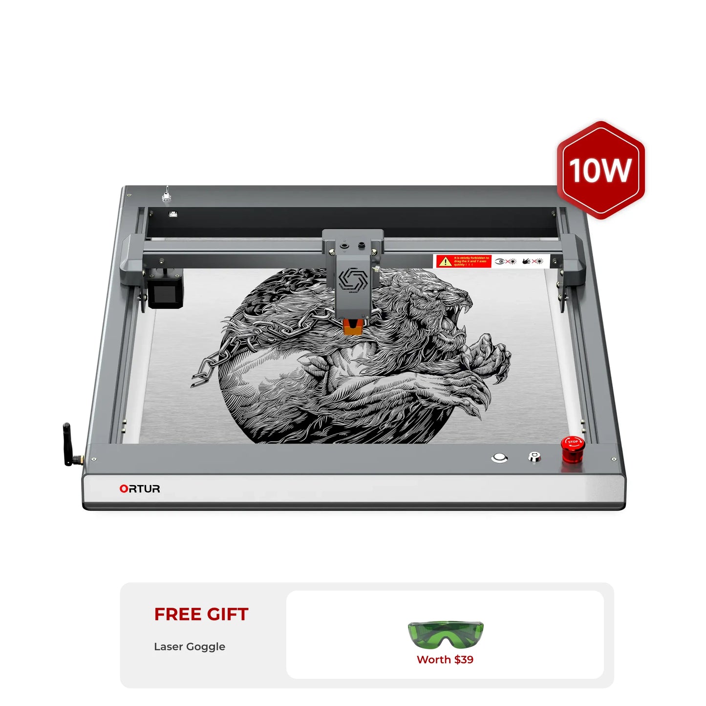 Ortur Laser Master 3 (LM3) Laser Engraving & Cutting Machine 10W OLM3 Basic