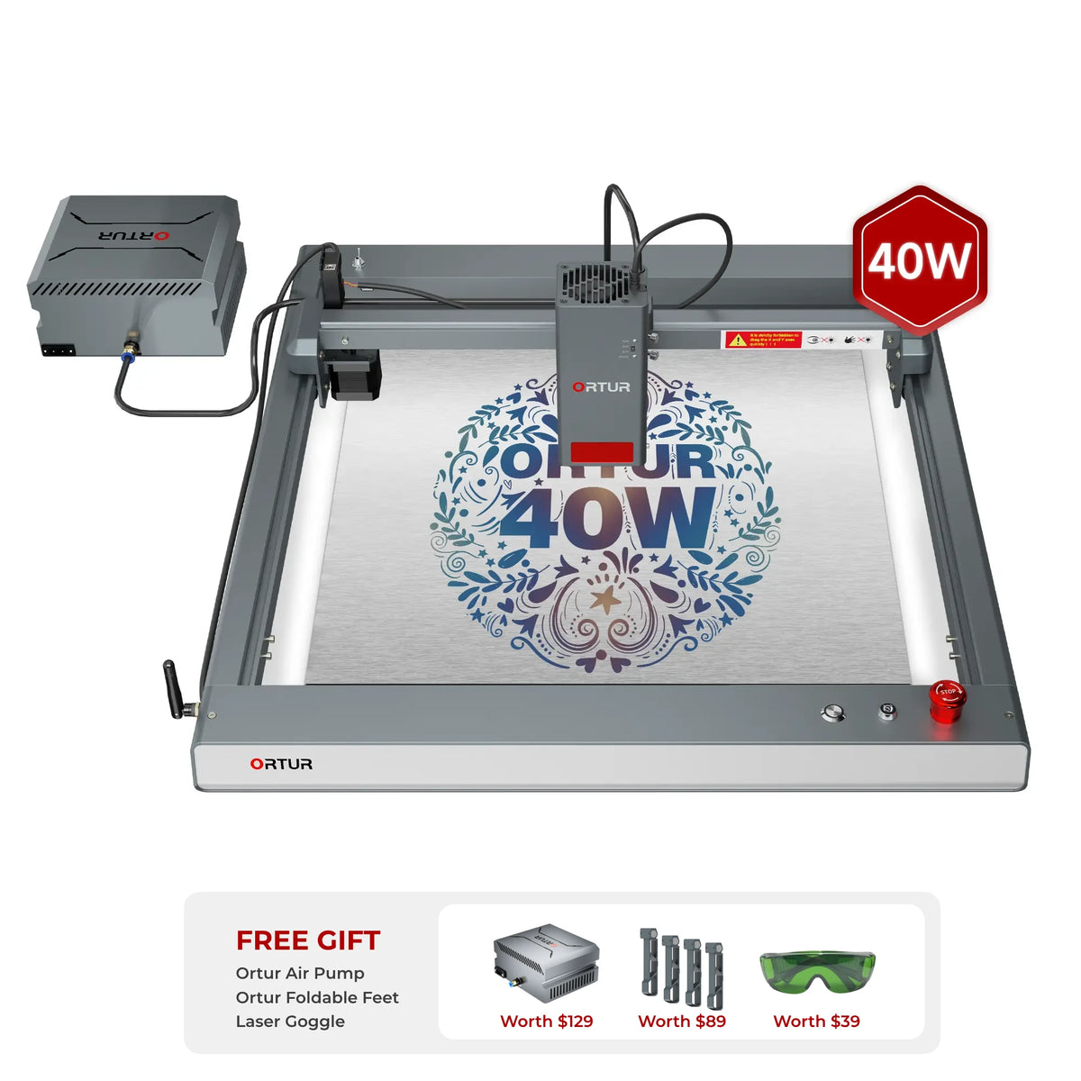 Ortur Laser Master 3 (LM3) Laser Engraver & Cutter 10W/20W/40W