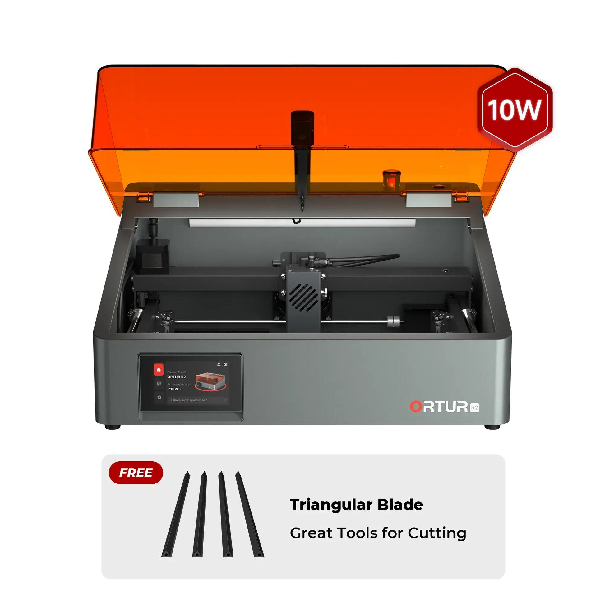 Ortur R2 Smart AI Laser Engraver & Cutter 10W