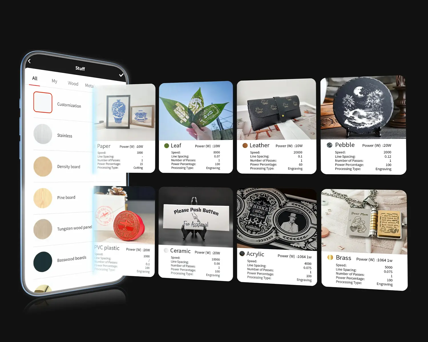 Ortur R1 Ortur app design library